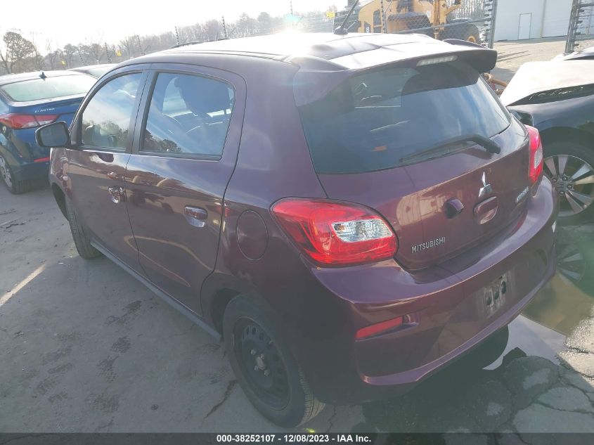 2019 MITSUBISHI MIRAGE ES - ML32A3HJ3KH002949