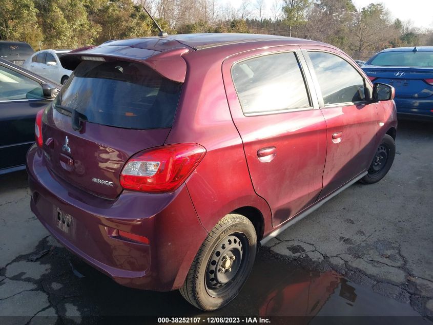 2019 MITSUBISHI MIRAGE ES - ML32A3HJ3KH002949