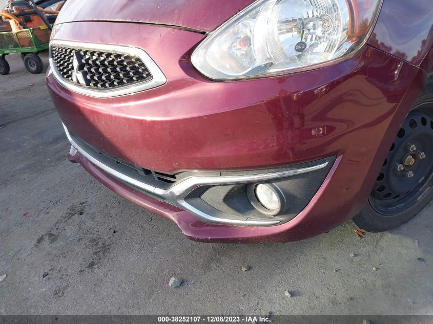 2019 MITSUBISHI MIRAGE ES - ML32A3HJ3KH002949