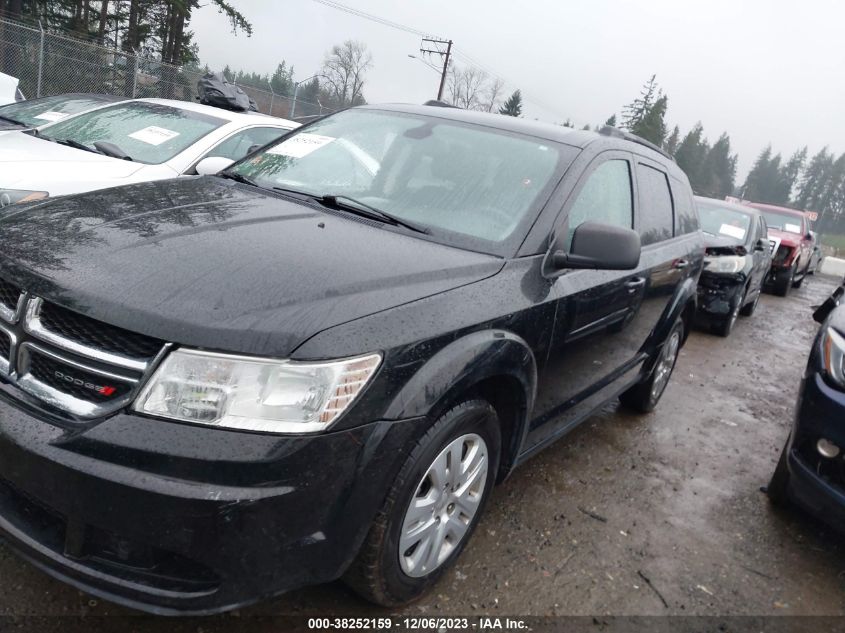 2019 DODGE JOURNEY SE VALUE PACKAGE - 3C4PDCAB9KT868220