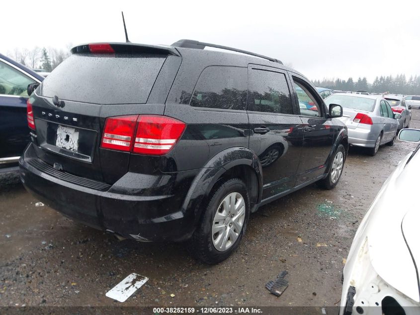 2019 DODGE JOURNEY SE VALUE PACKAGE - 3C4PDCAB9KT868220