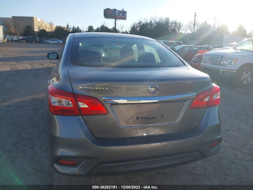 2016 NISSAN SENTRA S - 3N1AB7AP7GY332135