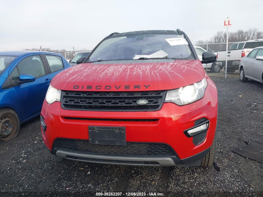2017 LAND ROVER DISCOVERY SPORT HSE - SALCR2BG5HH712678