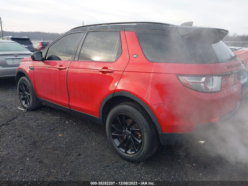 2017 LAND ROVER DISCOVERY SPORT HSE - SALCR2BG5HH712678