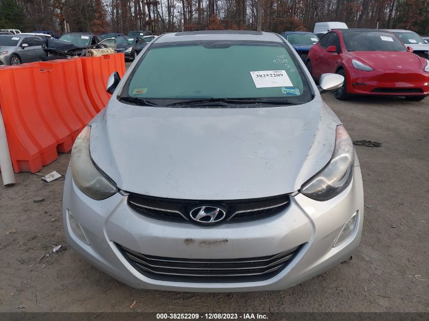 2013 HYUNDAI ELANTRA LIMITED (ULSAN PLANT) - KMHDH4AE0DU525050