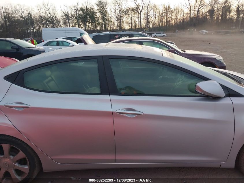 2013 HYUNDAI ELANTRA LIMITED (ULSAN PLANT) - KMHDH4AE0DU525050