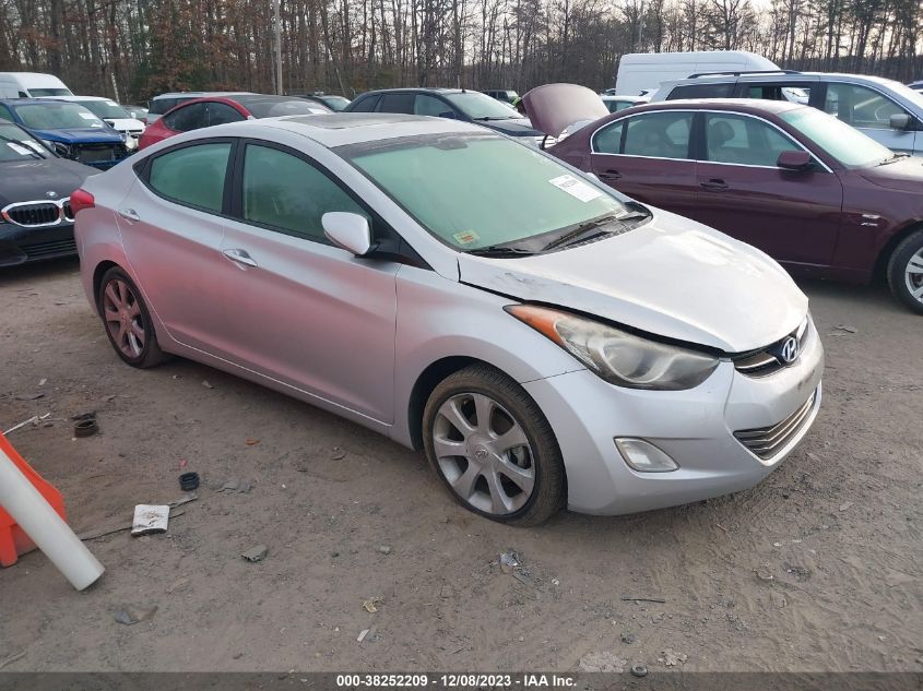 2013 HYUNDAI ELANTRA LIMITED (ULSAN PLANT) - KMHDH4AE0DU525050