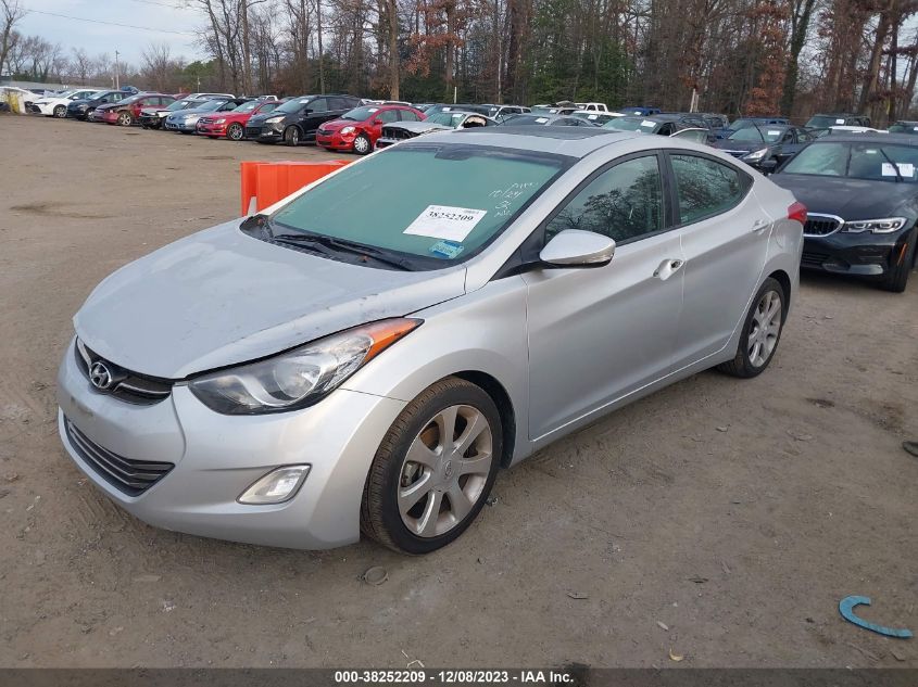 2013 HYUNDAI ELANTRA LIMITED (ULSAN PLANT) - KMHDH4AE0DU525050