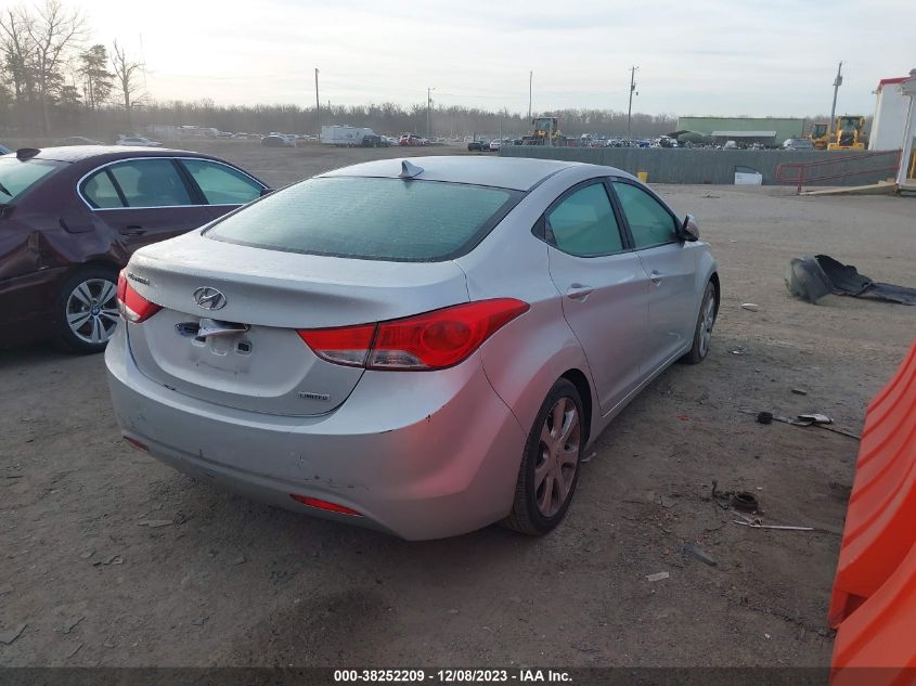 2013 HYUNDAI ELANTRA LIMITED (ULSAN PLANT) - KMHDH4AE0DU525050