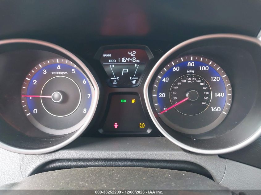 2013 HYUNDAI ELANTRA LIMITED (ULSAN PLANT) - KMHDH4AE0DU525050