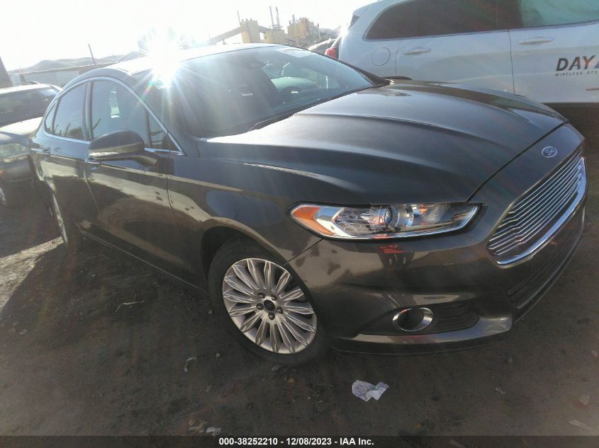 2016 FORD FUSION ENERGI SE LUXURY - 3FA6P0PU6GR241401