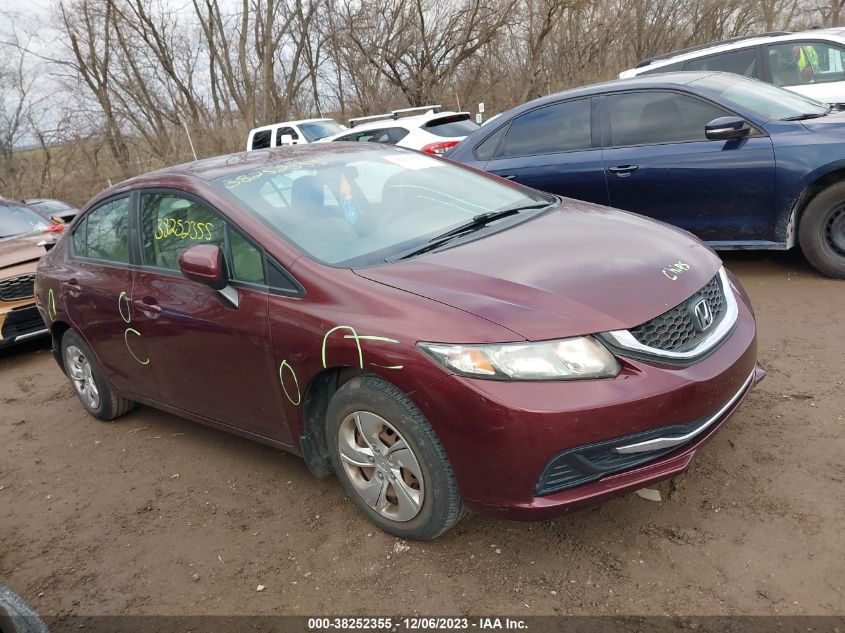 2015 HONDA CIVIC LX - 19XFB2F55FE030212