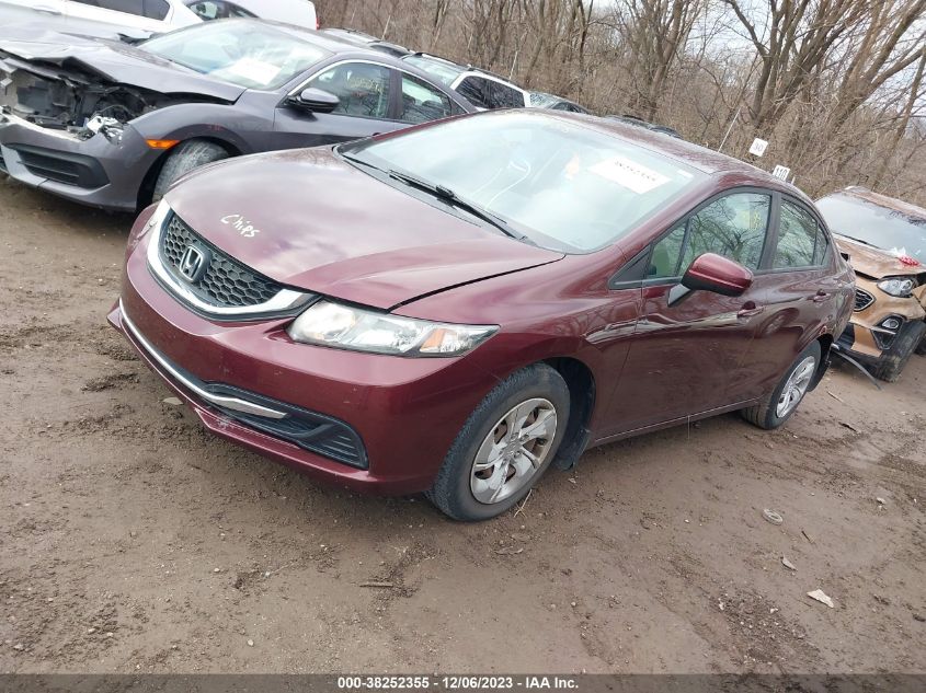 2015 HONDA CIVIC LX - 19XFB2F55FE030212