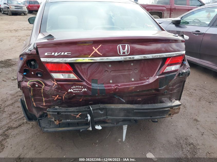 2015 HONDA CIVIC LX - 19XFB2F55FE030212