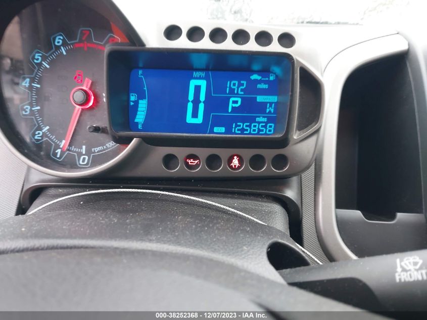 2015 CHEVROLET SONIC LT AUTO - 1G1JC6SH4F4119682