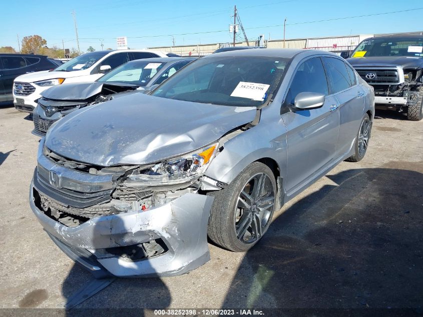 2017 HONDA ACCORD SPORT - 1HGCR2F57HA061189