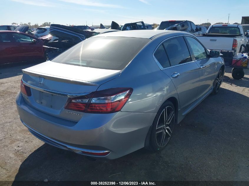 2017 HONDA ACCORD SPORT - 1HGCR2F57HA061189