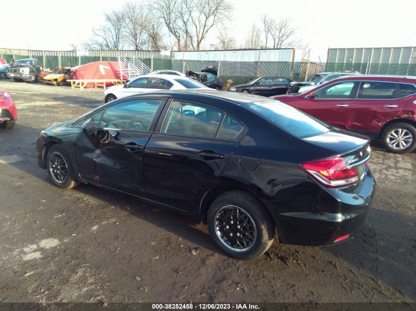 2015 HONDA CIVIC LX - 19XFB2F52FE275131