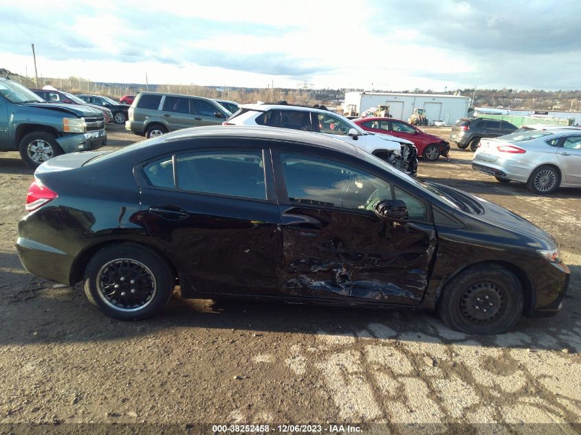 2015 HONDA CIVIC LX - 19XFB2F52FE275131