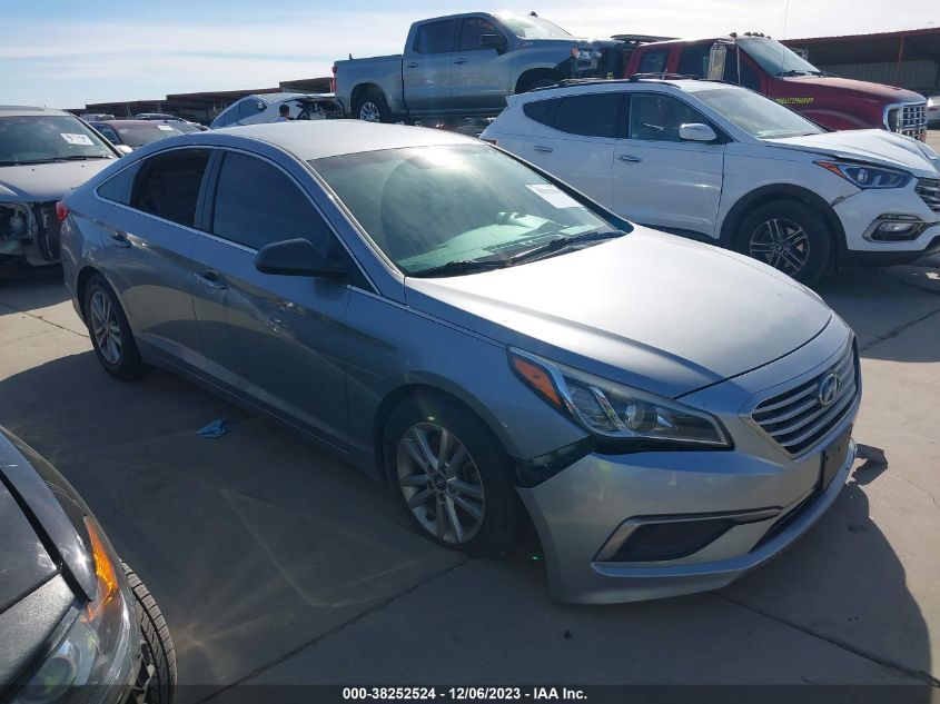 VIN 5NPE24AF0HH580679 2017 HYUNDAI SONATA no.1