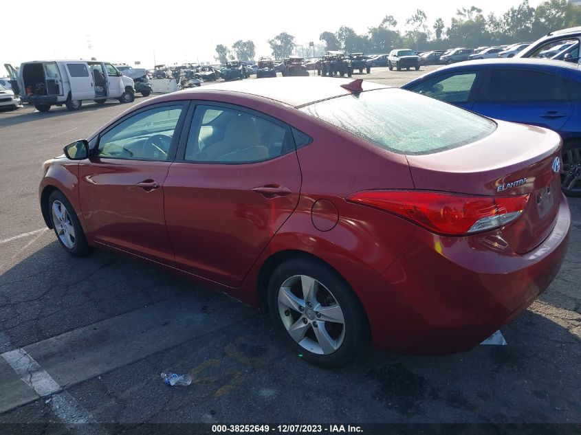 2013 HYUNDAI ELANTRA GLS/LIMITED - 5NPDH4AE4DH295852