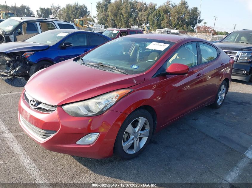 2013 HYUNDAI ELANTRA GLS/LIMITED - 5NPDH4AE4DH295852