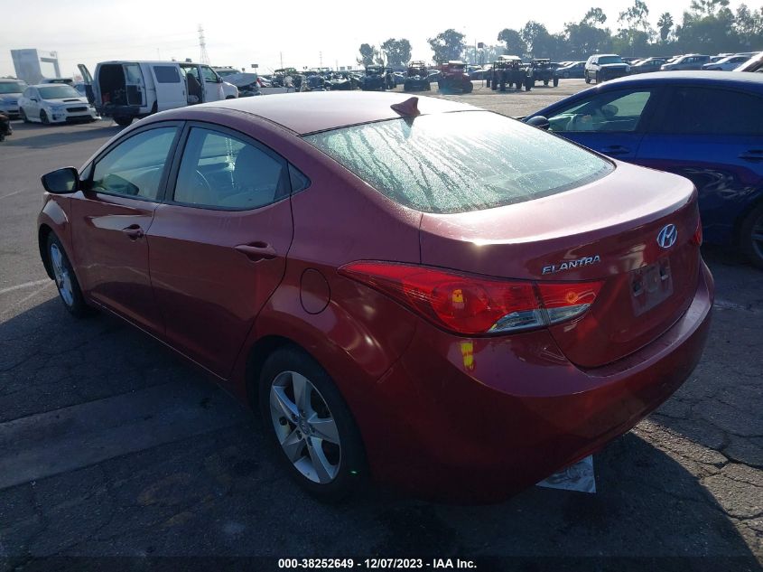 2013 HYUNDAI ELANTRA GLS/LIMITED - 5NPDH4AE4DH295852