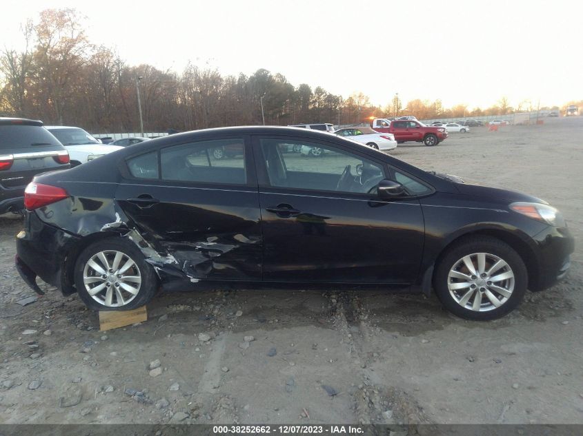 2014 KIA FORTE LX - KNAFX4A63E5166794