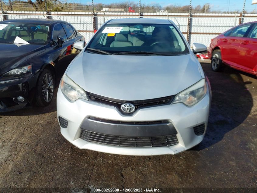 2016 TOYOTA COROLLA LE - 5YFBURHE4GP526486