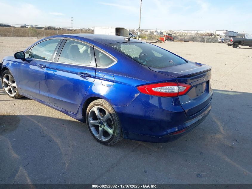 2016 FORD FUSION SE - 3FA6P0H73GR210812