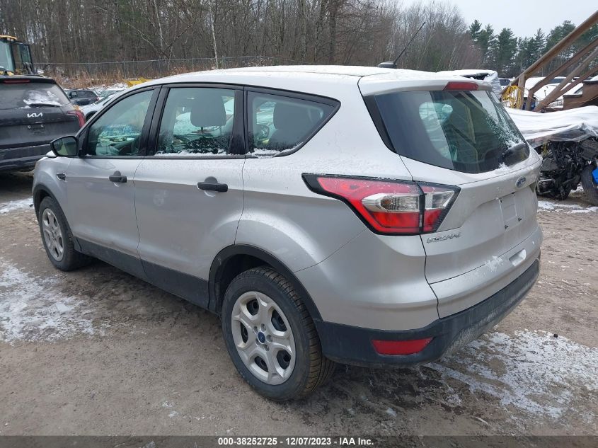 2017 FORD ESCAPE S - 1FMCU0F79HUB93819