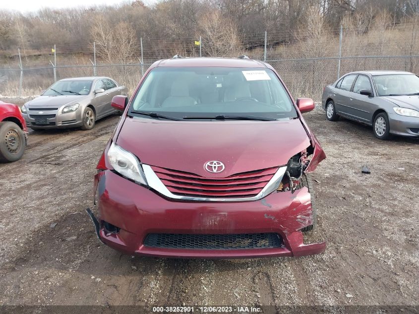 2015 TOYOTA SIENNA LE 8 PASSENGER - 5TDKK3DC2FS686900