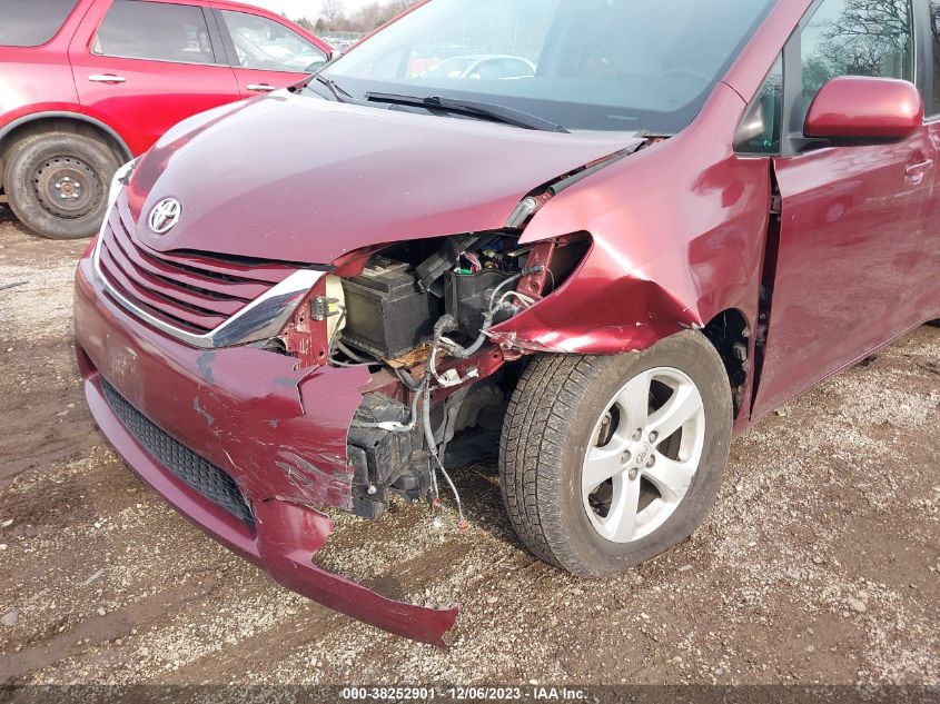 2015 TOYOTA SIENNA LE 8 PASSENGER - 5TDKK3DC2FS686900