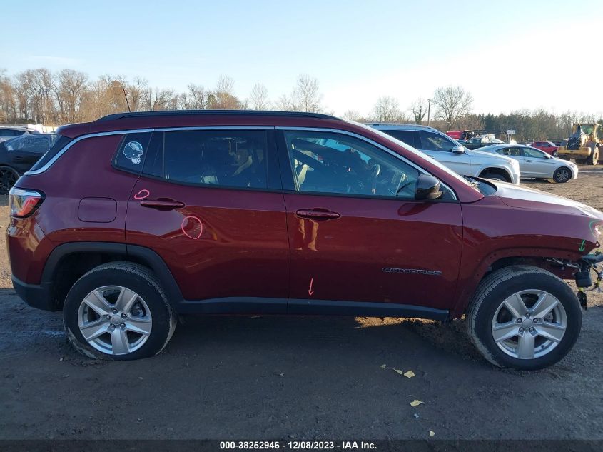 2022 JEEP COMPASS LATITUDE 4X4 - 3C4NJDBB4NT133699