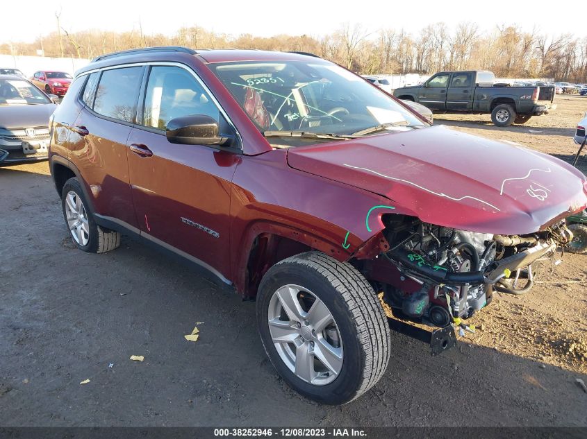 2022 JEEP COMPASS LATITUDE 4X4 - 3C4NJDBB4NT133699