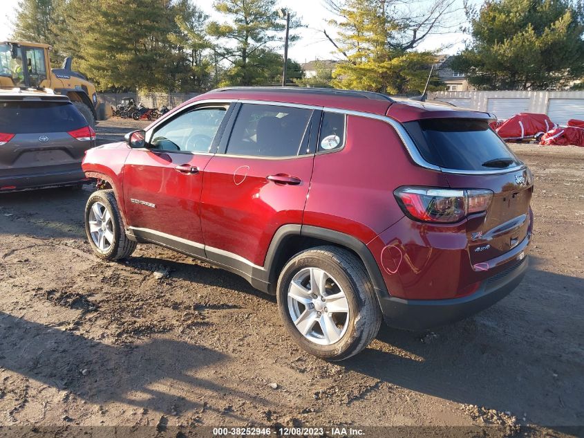 2022 JEEP COMPASS LATITUDE 4X4 - 3C4NJDBB4NT133699