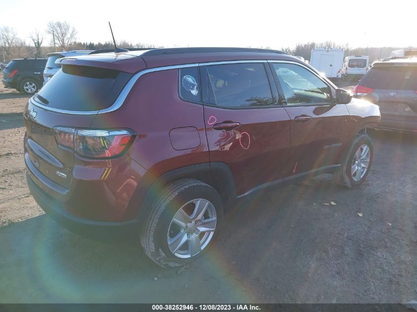 2022 JEEP COMPASS LATITUDE 4X4 - 3C4NJDBB4NT133699