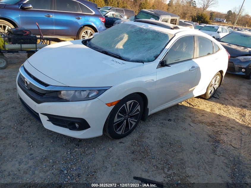 VIN JHMFC1F75JX040058 2018 HONDA CIVIC EXL