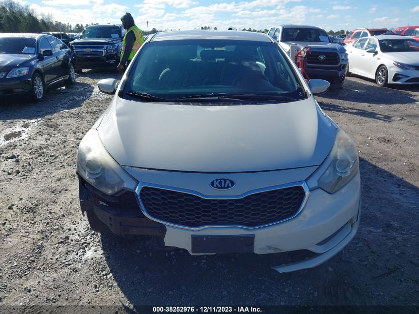 2015 KIA FORTE LX - KNAFK4A67F5395852