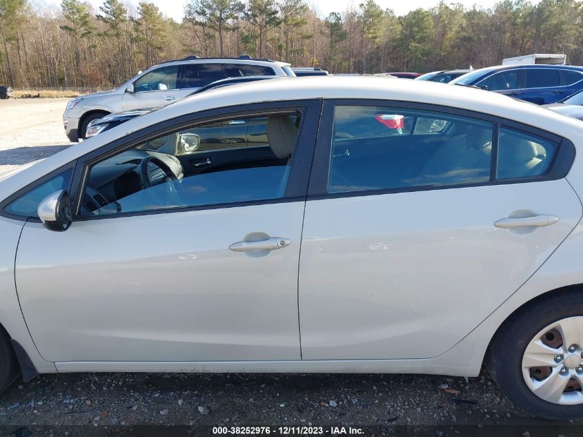 2015 KIA FORTE LX - KNAFK4A67F5395852