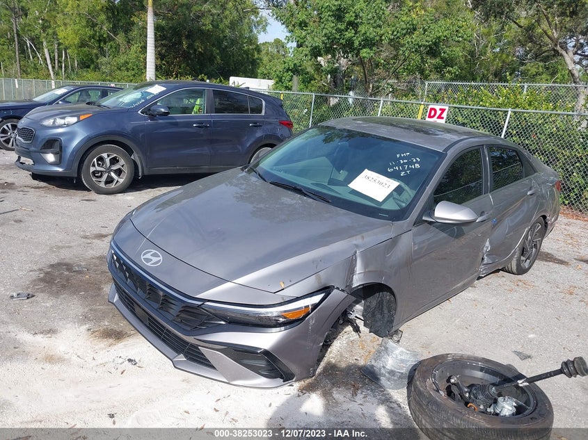 VIN KMHLS4DG5RU641748 2024 HYUNDAI ELANTRA SEL