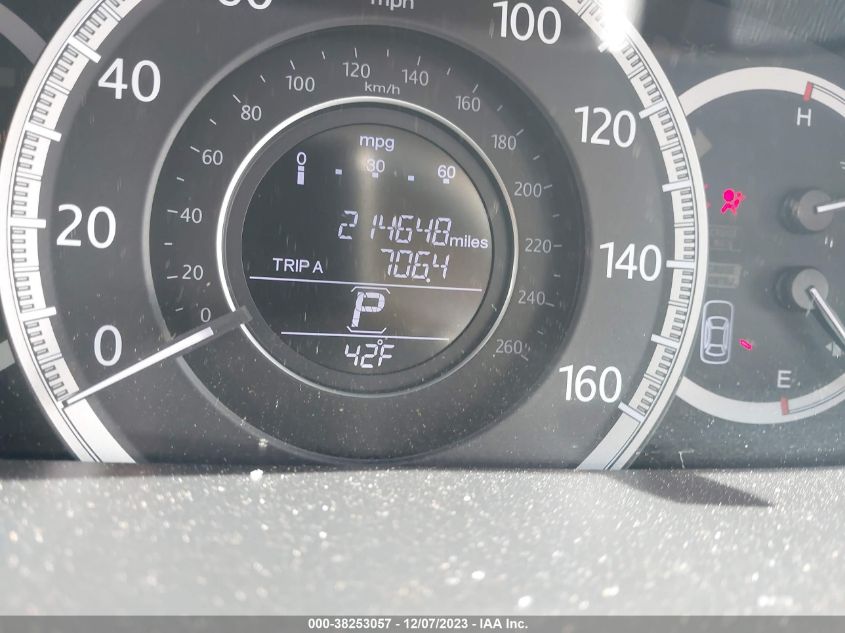 2013 HONDA ACCORD EX-L V-6 - 1HGCR3F80DA006612