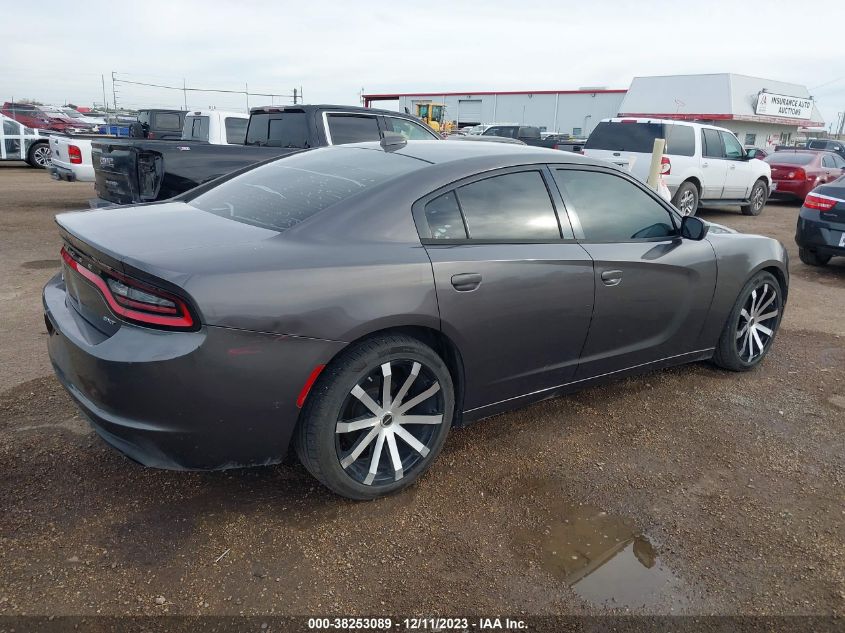 VIN 2C3CDXHG2HH655137 2017 DODGE CHARGER SXT