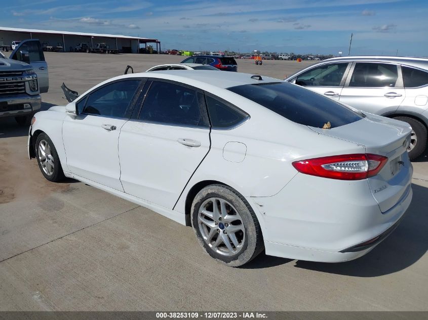 2015 FORD FUSION SE - 1FA6P0H72F5130399