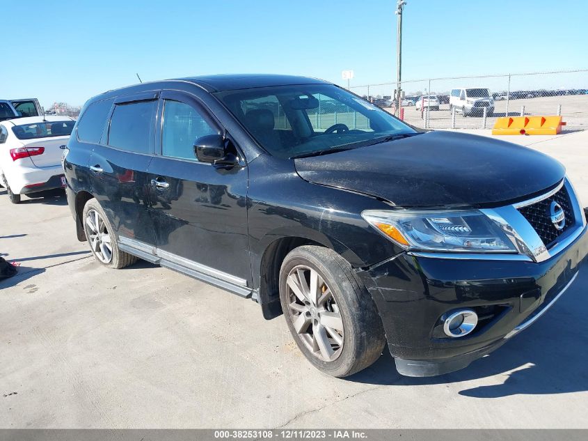 2013 NISSAN PATHFINDER PLATINUM - 5N1AR2MM2DC685962