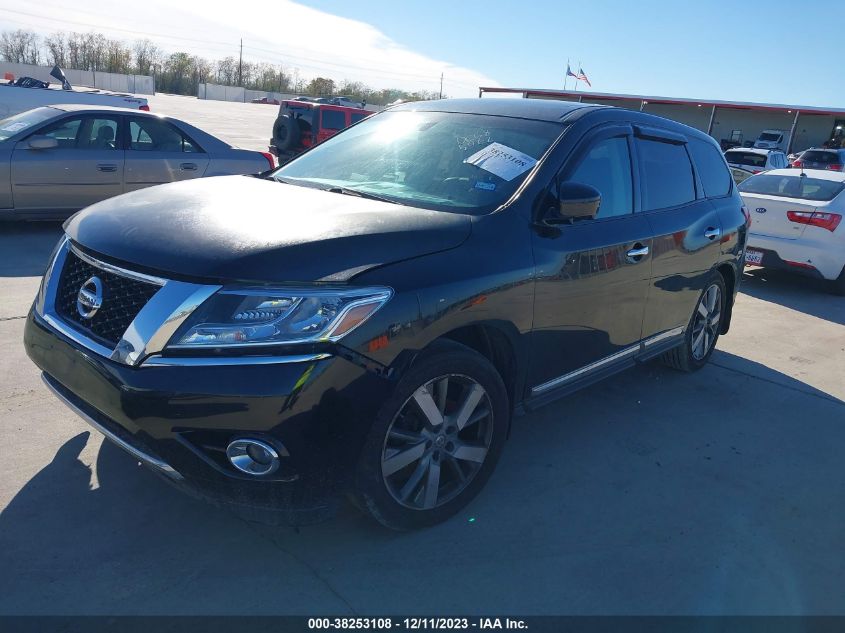 2013 NISSAN PATHFINDER PLATINUM - 5N1AR2MM2DC685962