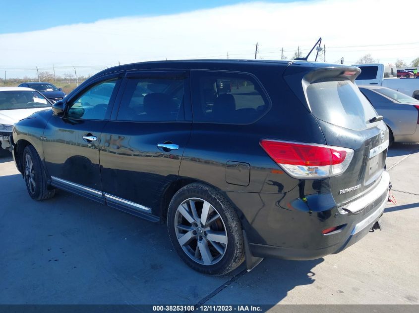 2013 NISSAN PATHFINDER PLATINUM - 5N1AR2MM2DC685962