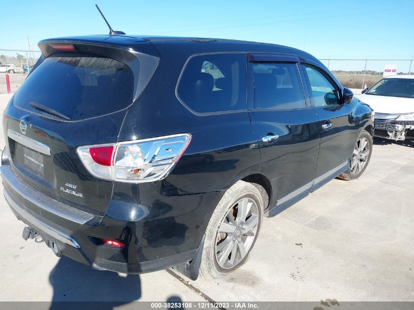 2013 NISSAN PATHFINDER PLATINUM - 5N1AR2MM2DC685962