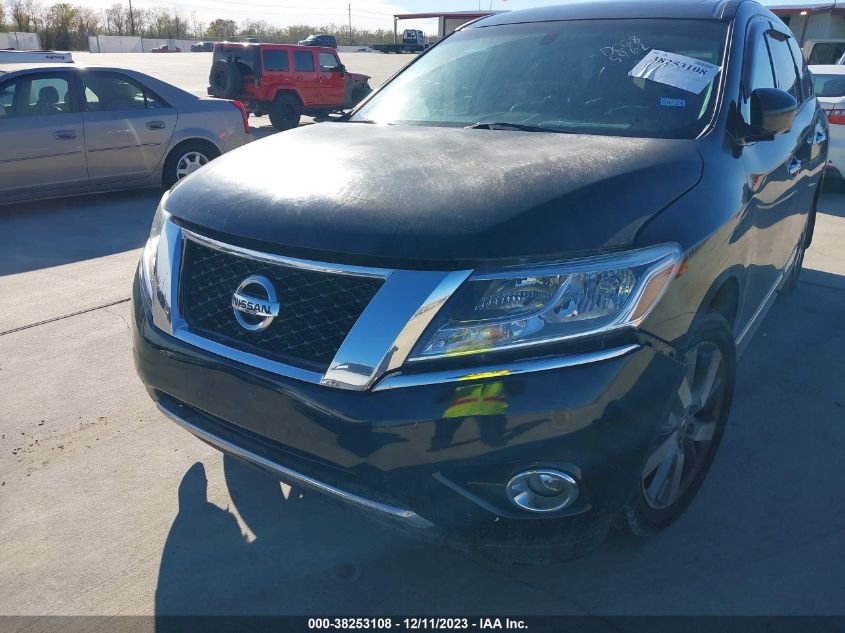 2013 NISSAN PATHFINDER PLATINUM - 5N1AR2MM2DC685962