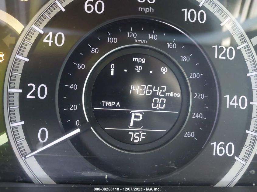 2015 HONDA ACCORD EXL - 1HGCR2F87FA143754